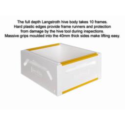 paradise honey Langstroth complete hive with 3 full depth bodies