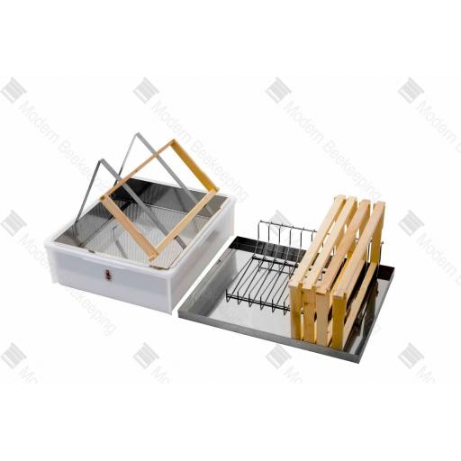 Uncapping tray with lid,uncapping stand and frame holder